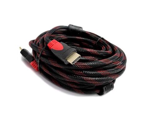 HDMI kabl na HDMI 10m crno/crveni (MS).