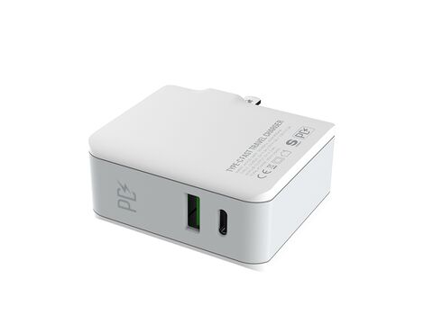 Kucni punjac LDNIO A4403C USB + PD 30W Type C na lightning beli (MS).