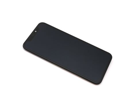 LCD displej (ekran) - Iphone XS + Touch screen APLONG Soft OLED black (crni) (MS).