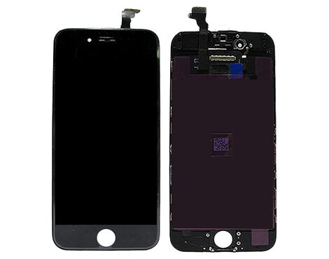 LCD displej (ekran) - Iphone 6G + Touch screen black (crni) ORG (MS).