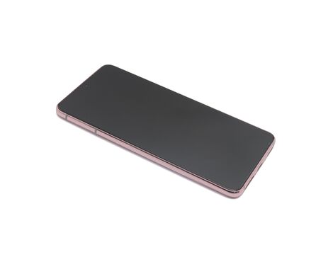 LCD displej (ekran) - Samsung G991F Galaxy S21 5G + Touch screen + frame phantom pink Full ORG EU (GH82-24716D/24718D) (MS).