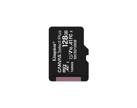 Memorijska kartica Kingston Select Plus Micro SD 128GB Class 10 UHS U1 100MB/s (MS).