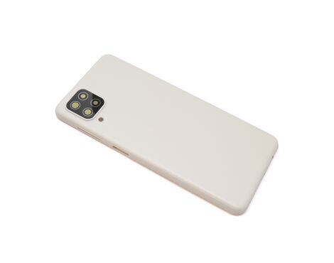 Poklopac baterije - Samsung A125 Galaxy A12 sa staklom kamere white (beli) (NO LOGO) (MS).