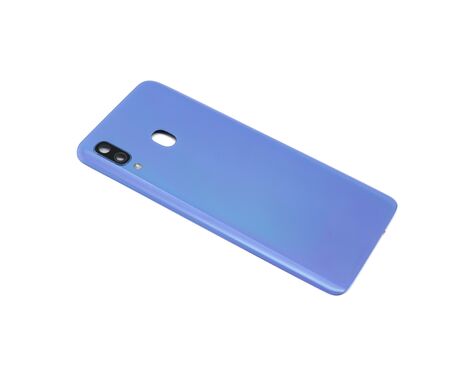 Poklopac baterije - Samsung A405 Galaxy A40 blue + staklo kamere Full ORG SH(I KLASA) (MS).