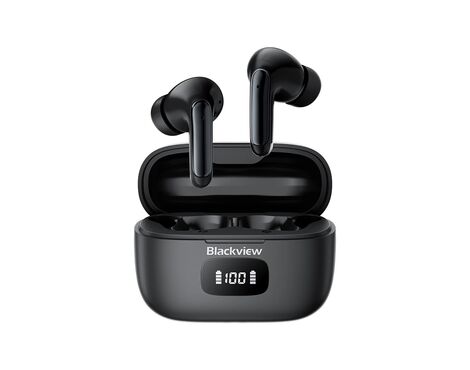 Slusalice Bluetooth Blackview AirBuds 8 Type C crne (MS).