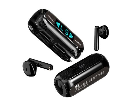 Slusalice Bluetooth Airpods Moxom MX-TW24 crne (MS).