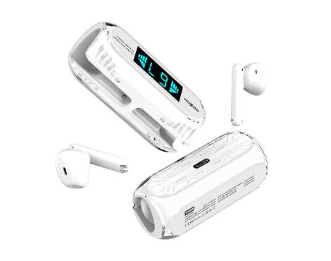 Slusalice Bluetooth Airpods Moxom MX-TW24 bele (MS).