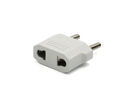 Adapter - punjac 2 rupe beli (MS).