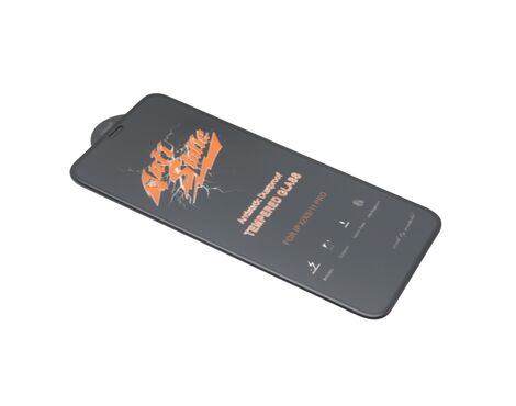 Zastitna folija za ekran GLASS ANTISTATIC - Iphone X/XS/11 Pro crna (MS).