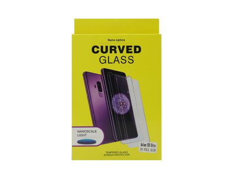 Zastitna folija za ekran GLASS 3D MINI UV-FULL GLUE - Samsung S938 Galaxy S25 Ultra 5G providna (bez UV lampe) (MS).