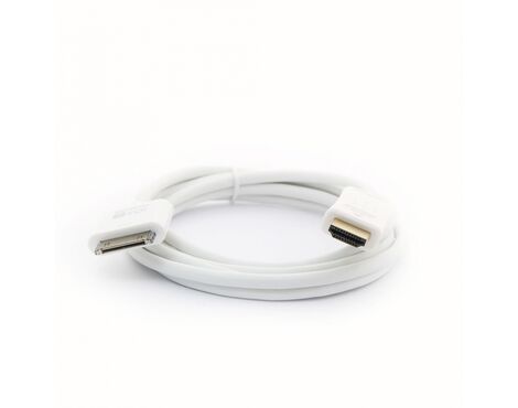 Apple Dock station connector to HDMI cable.