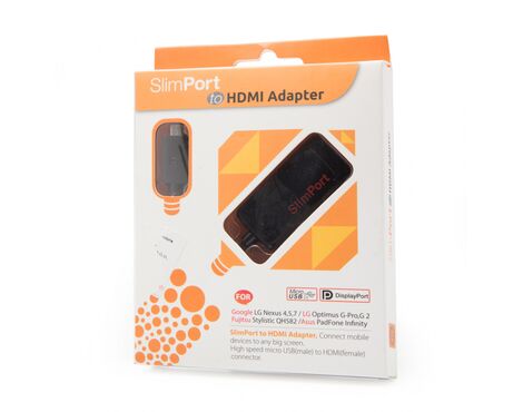 Slimport to HDMI Adapter for LG Nexus, LG Optimus, Asus PadFone.