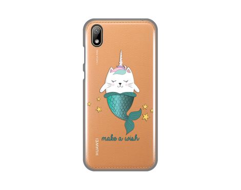 Silikonska futrola PRINT Skin - Huawei Y5 (2019)/Honor 8S 2019/2020 Make A Wish.