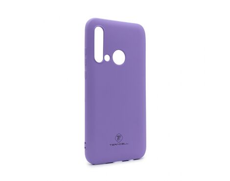 Silikonska futrola Teracell Giulietta - Huawei P20 Lite 2019 mat ljubicasta.