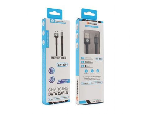 Data kabl Teracell Evolution micro USB crni 1m.