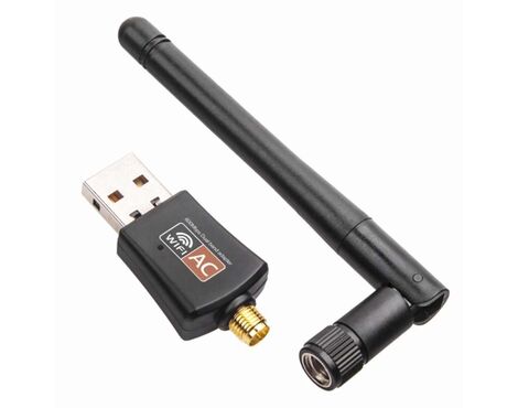 Wireless dual band adapter sa antenom USB 2.4GHz 5GHz 600Mb.