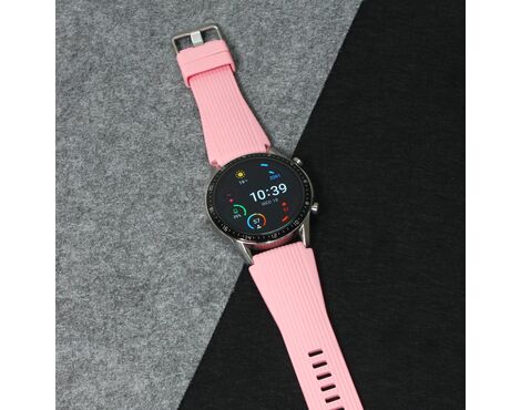 Narukvica relief - smart watch 22mm roze.