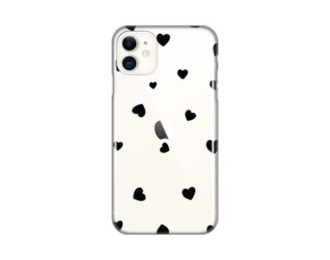 Silikonska futrola PRINT Skin - iPhone 11 6.1 Hearts.