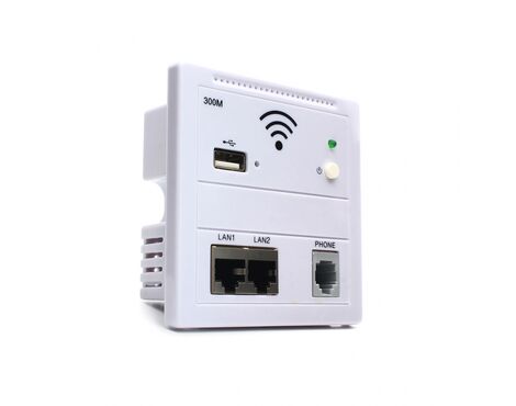 Zidna uticnica Wireless Router LAN USB POE Type.