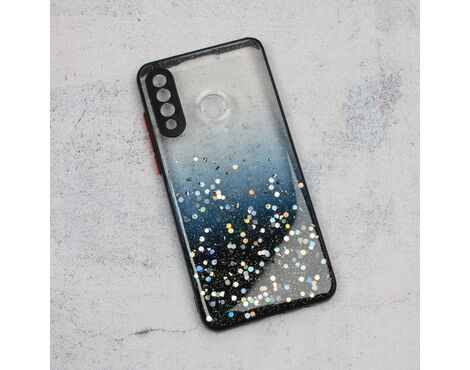 Futrola Frame Glitter - Huawei P30 Lite crna.