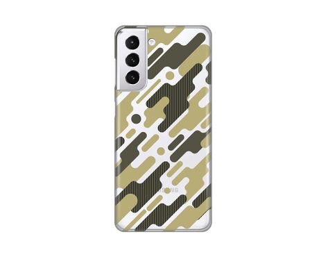 Silikonska futrola PRINT Skin - Samsung G991 Galaxy S21 Army Pattern.