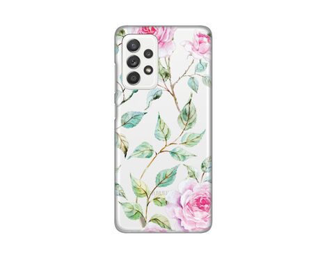 Silikonska futrola PRINT Skin - Samsung A525 Galaxy A52 4G/A526 Galaxy A52 5G/A528B Galaxy A52s 5G Roses Pattern.