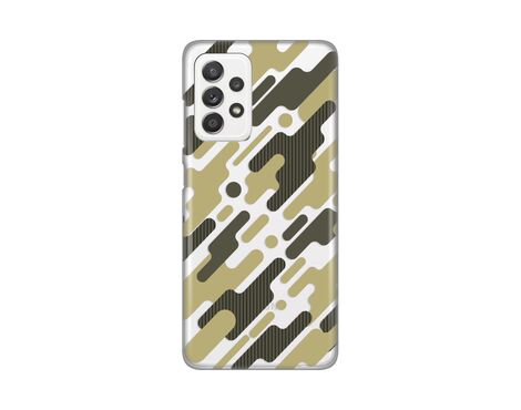 Silikonska futrola PRINT Skin - Samsung A525 Galaxy A52 4G/A526 Galaxy A52 5G/A528B Galaxy A52s 5G Army Pattern.