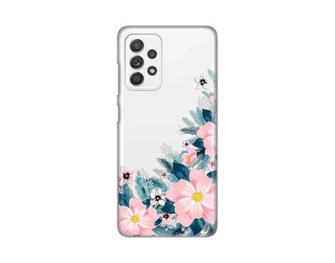 Silikonska futrola PRINT Skin - Samsung A525 Galaxy A52 4G/A526 Galaxy A52 5G/A528B Galaxy A52s 5G Bright Flowers.