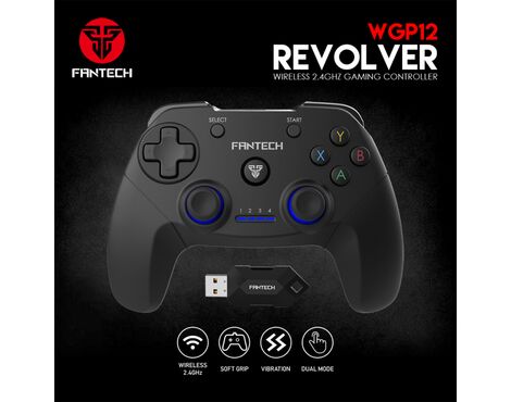 Joypad wireless Fantech WGP12 Revolver crni.