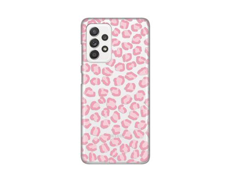 Silikonska futrola PRINT Skin - Samsung A525 Galaxy A52 4G/A526 Galaxy A52 5G/A528B Galaxy A52s 5G Pink Cheetah.