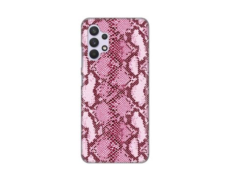 Silikonska futrola PRINT - Samsung A325 Galaxy A32 4G EU Pink Snake.