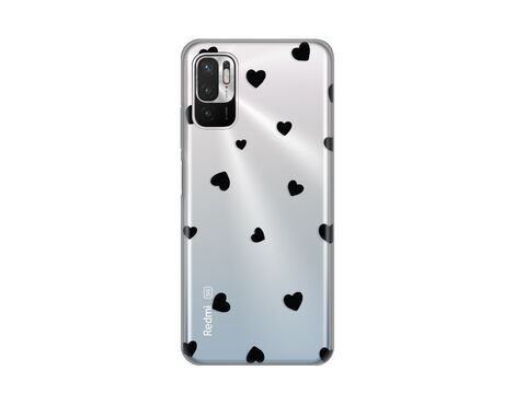 Silikonska futrola PRINT Skin - Xiaomi Redmi Note 10 5G Hearts.