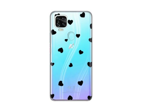 Silikonska futrola PRINT Skin - A1 Alpha 20+ Hearts.