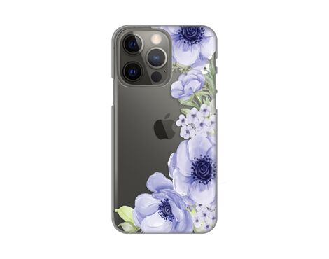 Silikonska futrola PRINT Skin - iPhone 13 Pro Blue Roses.