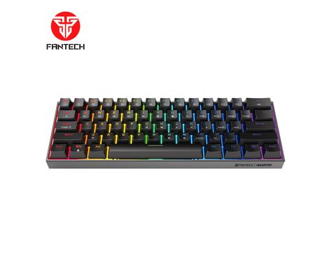 Tastatura Mehanicka Gaming Fantech MK857 RGB Maxfit61 crna (Blue switch).