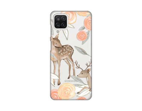 Silikonska futrola PRINT Skin - Samsung A125F Galaxy A12 Flower Deer.