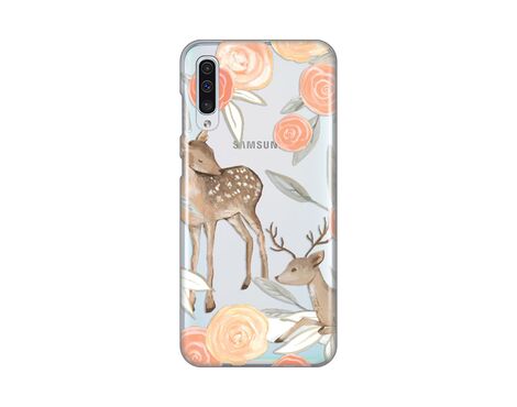 Silikonska futrola PRINT Skin - Samsung A307F/A505F/A507F Galaxy A30s/A50/A50s Flower Deer.