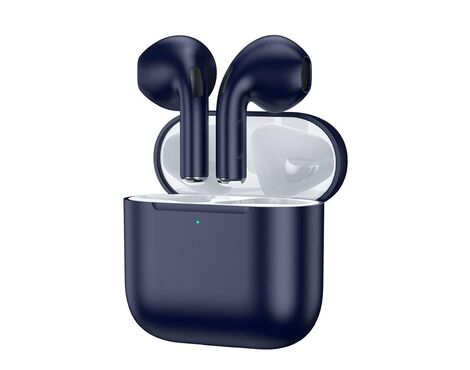 Bluetooth slusalice Airpods Inpods 900 metalik teget HQ.