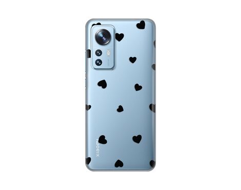 Silikonska futrola PRINT Skin - Xiaomi 12/12x Hearts.