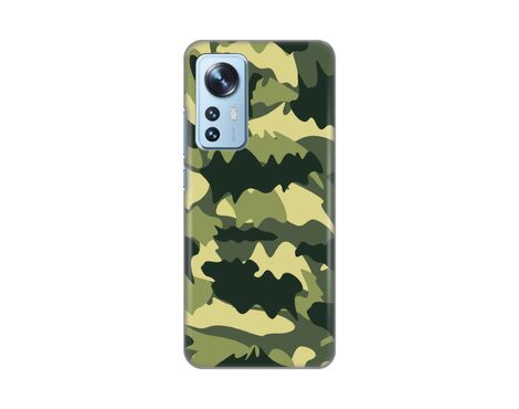 Silikonska futrola PRINT Skin - Xiaomi 12/12x Army.