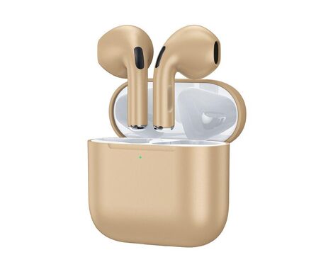 Bluetooth slusalice Airpods Inpods 900 metalik zlatne HQ.