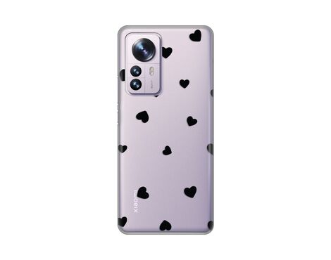 Silikonska futrola PRINT Skin - Xiaomi 12 Pro Hearts.