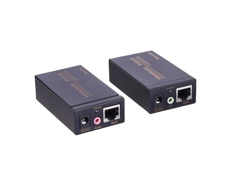 Adapter VGA na RJ45 Signal extender JWD-SP05 100m.