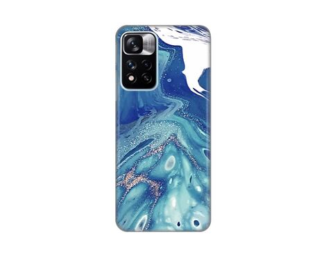 Silikonska futrola PRINT - Xiaomi Redmi Note 11 Pro Plus/Poco X4 NFC Blue Marble.