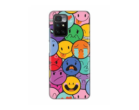 Silikonska futrola PRINT Skin - Xiaomi Redmi 10/Redmi 10 Prime Smiles.