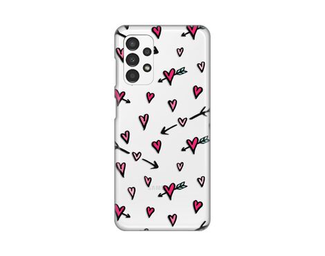 Silikonska futrola PRINT Skin - Samsung A135 Galaxy A13 4G Heart Pattern.