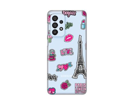 Silikonska futrola PRINT Skin - Samsung A336 Galaxy A33 5G Love Paris.