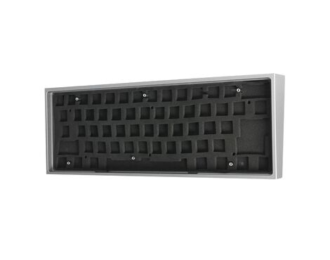 Aluminijumsko kuciste - Tastatura Mehanicka Gaming Fantech MK857 RGB Maxfit61 srebrno.