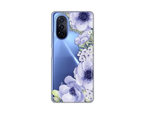 Silikonska futrola PRINT Skin - Huawei Nova Y70/Nova Y70 Plus Blue Roses.