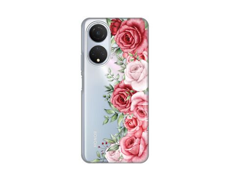 Silikonska futrola PRINT Skin - Huawei Honor X7 Wild Roses.